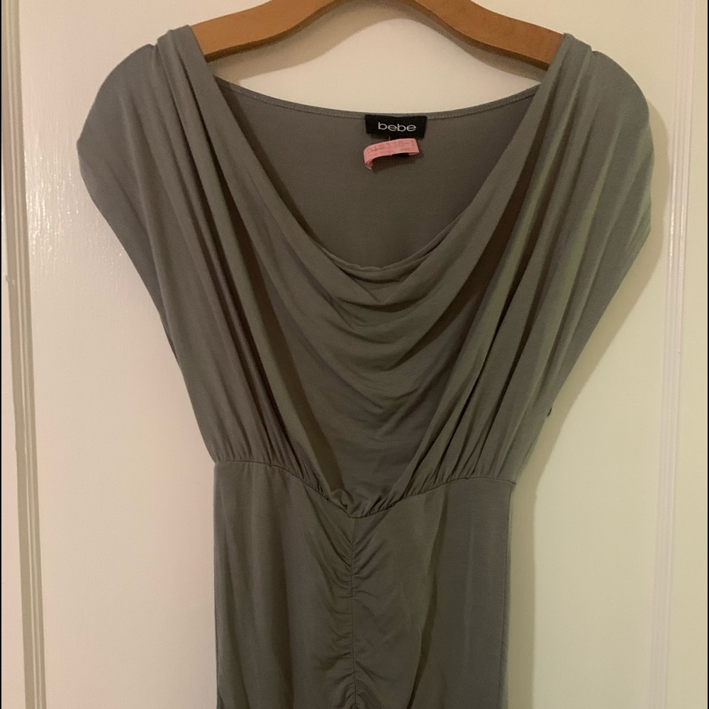 Bebe gray blouse Siize XS